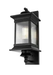 Elegant Lighting OD316W19 Collins 19" Tall Outdoor Wall Sconce - Black. Fixed Price $118.00.