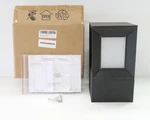 Pakedandun 11" Modern Outdoor Wall Sconce Light Porch Model 81489 Black. Fixed Price $59.00.