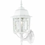 Nuvo 60-4924 17" Outside Wall Lights White Finish With Clear Water Glass. Fixed Price $63.99.