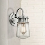 Kichler Lyndon 11 1/4" High Aluminum Outdoor Wall Light. Fixed Price $159.99.