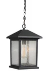 Portland 1-LIGHT Outdoor Chain Mount Ceiling Fixture Oil Rubbed Bronze. Fixed Price $210.00.