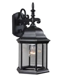 Volume Lighting 1-LIGHT Black Outdoor Wall Sconce V8120-5. Fixed Price $57.99.