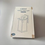 Edishine Outdoor Wall Light Motion Sensor Weatherproof Aluminum Glass Etl. Fixed Price $40.00.