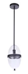 Midnight One Light Outdoor Pendant From The Sivo Collection. Fixed Price $102.60.