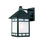 Acclaim Lighting 9012BK Artisan 15 Inch Matte Black Exterior Wall Mount. Fixed Price $104.00.