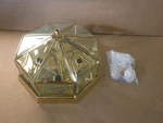 Progress Lighting Octagonal P5789-10 Kitchen Bath Hall Dining Lights. Fixed Price $49.99.
