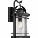 Quoizel BKR8410K 1-LIGHT Booker Outdoor Lantern In Mystic Black. Fixed Price $469.99.