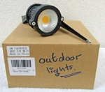 Set Of Four Familite Outdoor Lighting 12V 6W Fixtures And Spikes. Fixed Price $37.50.