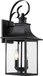 Quoizel CCR8408K Two Light Outdoor Wall Lantern Chancellor Mystic Black. Fixed Price $219.99.