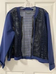 Ellie Tahari "astor" Open Jacket Top Size Nwt $498. Fixed Price $129.95.