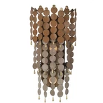 Kalco Lighting 522323PAB Pelt Wall Sconce Pearlized Antique Brass. Fixed Price $746.00.