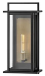 Hinkley Lighting 24025 Langston 1 22" Tall Outdoor Wall - Black /. Fixed Price $419.00.