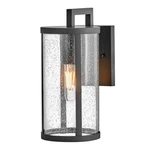 Lark Alfie Light 13" Outdoor Wall Mount Lantern, Black/clear Seedy - 82050BK. Fixed Price $149.99.