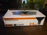 24-PACK Sunlite Led PAR30 Long Neck Bulbs, 3000K, Dimmable, 10W, Medium Base. Fixed Price $59.99.