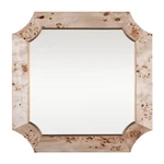 Varaluz Farra 36X36 Wall Mirror, Poplar Burl/brass - 449MI36B. Fixed Price $879.20.
