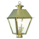 Livex Lighting 2169-01 Mansfield 3 Antique Brass Outdoor. Fixed Price $572.99.
