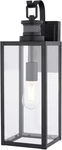Vaxcel Lighting T0807 Clinton 18" Tall Led Outdoor Wall Sconce - Black. Fixed Price $107.99.
