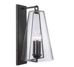 Home Decorators Collection Siobhan 22.5 In. 3-LIGHT Black Outdoor Wall. Fixed Price $109.00.