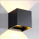 Lanfu Led Waterproof Outdoor Wall Sconce 6W Warm Light, Black. Fixed Price $29.99.