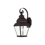 Livex Lighting 2590-07 Exeter 1 Outdoor Bronze Finish Solid Brass Wall .... Fixed Price $251.09.