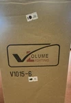 Volume Lighting 1015-6 Ceiling Mounted Fixture White Ul Certified Indoor. Fixed Price $25.00.
