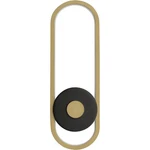 ET2 Contemporary Lighting E42106-BKGLD Gravity Outdoor Wall Black And Gold. Fixed Price $210.60.