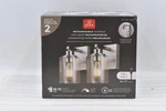 Globe Rechargeable Wall Sconces - Brushed Nickel Finish (pack Of 2). Fixed Price $24.99.