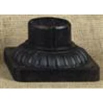 Quoizel PM9300K Outdoor Pier Mount 3-1/2" Mystic Black Finish. Fixed Price $109.99.