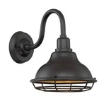 Nuvo 60-7011 Newbridge Light 12" Dark Bronze & Gold Outdoor Wall Sconce. Fixed Price $107.99.