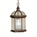 Kichler 9835TZ Barrie Outdoor Pendant 1-LIGHT, Tannery Bronze. Fixed Price $67.60.