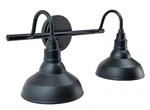 Kenroy Home Dale 2-LIGHT Black Vanity Bathroom Wall Mount Fixture 93516BL. Fixed Price $74.62.