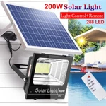 200W Led Solar Floodlight Panel Street Lights Outdoor Waterproof Remote Control. Fixed Price $59.99.