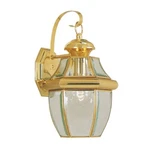 Livex Lighting Monterey Outdoor Wall Lantern Polished Brass 2151-02. Fixed Price $169.96.