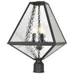 Brian Patrick Flynn For Crystorama Glacier 21" Outdoor Post Light In Black. Fixed Price $314.00.