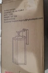 Hykolity Outdoor Wall Lantern, Dusk To Dawn Sensor, Matte Black. Fixed Price $50.00.