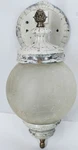 Vintage Mcm Hollywood Regency Wall Light Cast Moe Thomas Industries Crackle. Fixed Price $75.00.