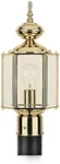 8209-02 Seagull Lighting Classico One Outdoor Post Lantern Polishe. Fixed Price $129.27.