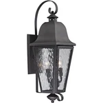 Atlas Lighting & Home OL11135-BK Forged Brookridge Outdoor Wall Charcoal. Fixed Price $309.00.