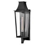 Hinkley Lighting Georgetown 1LT 10" Outdoor Wall Mount Lantern, Black - 28895BK. Fixed Price $379.00.