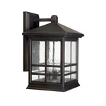 Capital Lighting Preston 4 Lt Wall Lantern, 11"X18.5", Old Brz, Antique - 9913OB. Fixed Price $134.99.