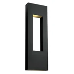 Hinkley Lighting Atlantis Outdoor Wall Mount, Black/etched 1639SK-LL. Fixed Price $1239.00.