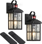 Yjxgdil 2-PACK Motion Sensor Led Outdoor Porch Lights W/ Remote Weatherproof. Fixed Price $142.25.