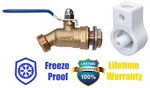 Rainpal RBS008T Bras Barrel Spigot W/ Special Tool For Closed Top. Fixed Price $17.95.