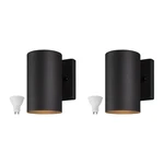Mirrea 7" Modern Outdoor Porch Wall Light With 5W Led GU10 Replaceable Bulbs .... Fixed Price $72.92.