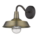 Acclaim Lighting 1732 Brass Burry Single 11"H Outdoor Wall Sconce. Fixed Price $104.00.