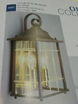 Trans Globe 4602 Rust Outdoor Wall Mount Light 13 1/2"H X6 1/2"W(#41C. Fixed Price $50.00.