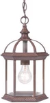 Acclaim 5276BW Dover 1-LIGHT Outdoor Hanging Lantern, Burled Walnut Finish. Fixed Price $119.99.