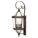 Hinkley Lighting Augusta Outdoor Lg Wall Mount, Copper Bronze - 2456CB. Fixed Price $1299.00.