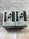 Portfolio Outdoor Wall Lantern #0255322 Matte Black 5.39 X 5.94 13.43IN. Fixed Price $35.00.