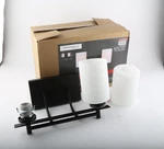 New Canarm Carlton IVL363A02ORB Vanity Light 2-LAMP 100W 120V Oil Rubbed Bronze. Fixed Price $69.99.